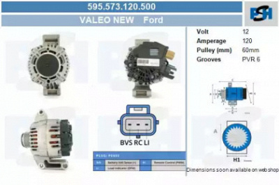 CV PSH 595573120500 -  Генератор